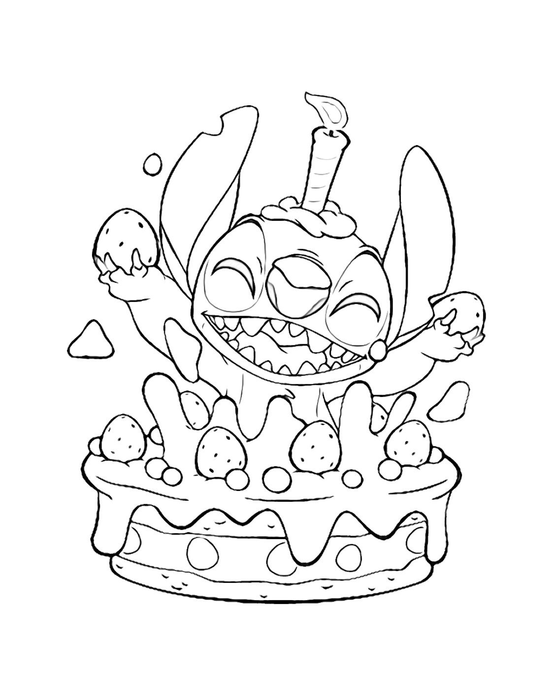 Stitch coloring pages cartoon coloring pages disney coloring pages