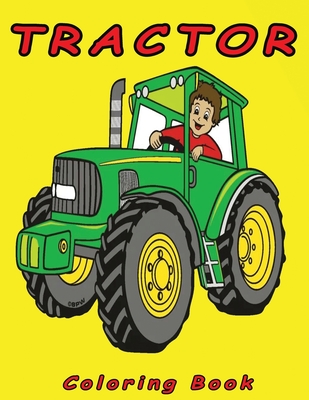 Tractor coloring book construction vehicles colouring page books about tractors farm coloring book cars coloring book for kids toddlers paperback carmichaels bookstore