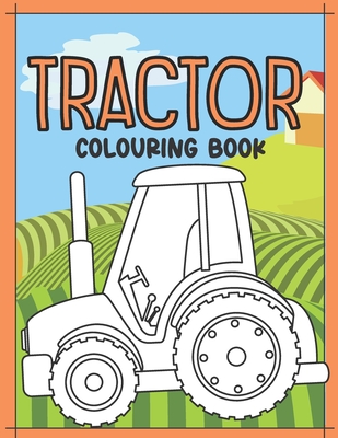Tractor colouring book farm tractors vehicle