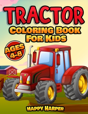 Tractor coloring book large print paperback penguin bookshop