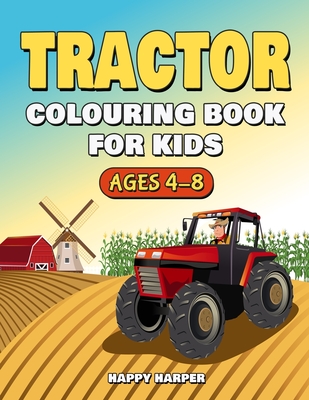 Tractor colouring book paperback sandman books