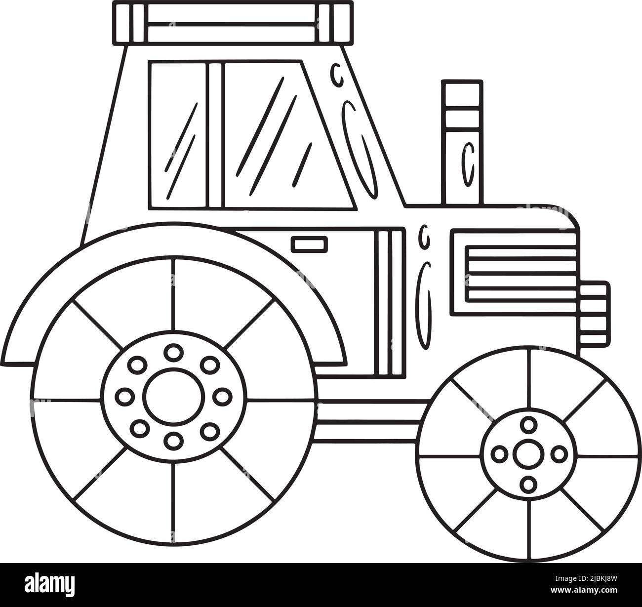 Tractor art black and white stock photos images