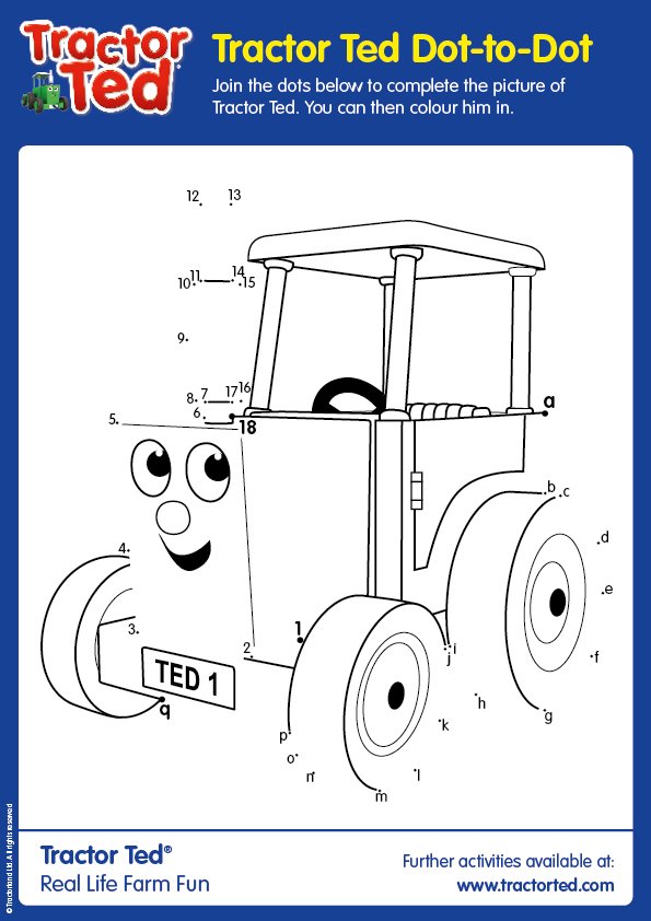 Colouring in â tractor ted