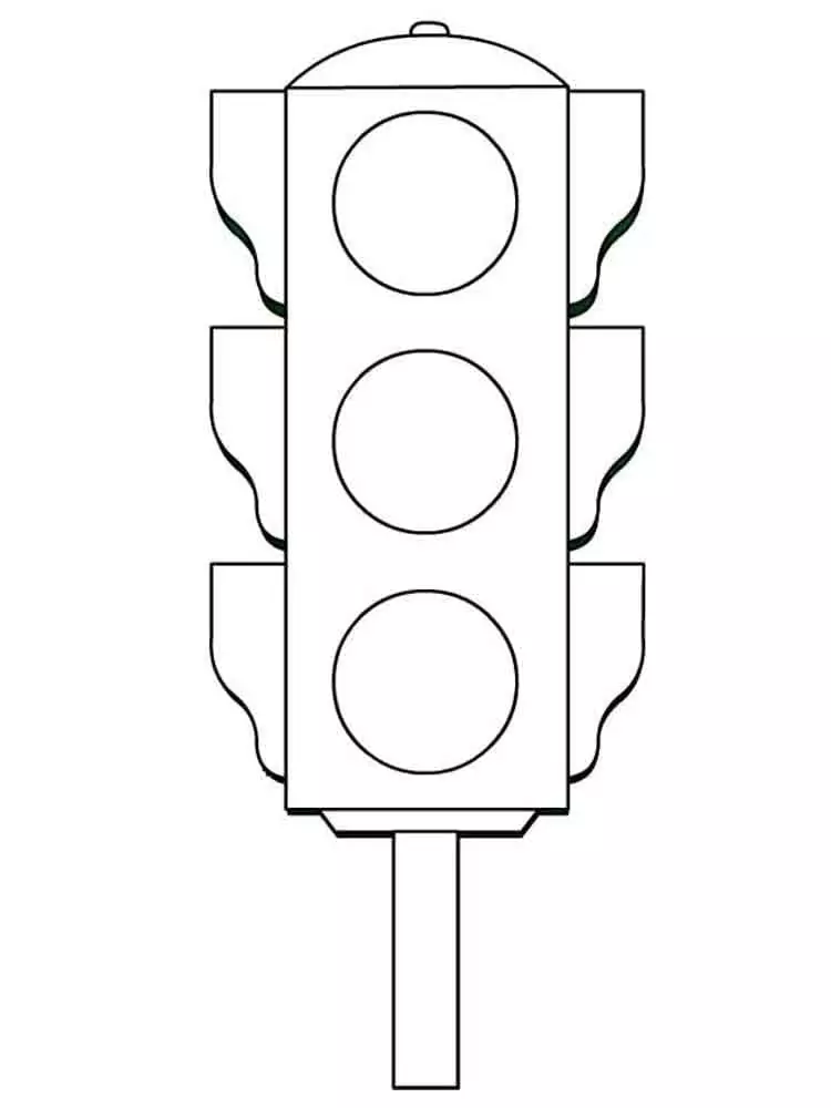 Traffic light malvorlagen