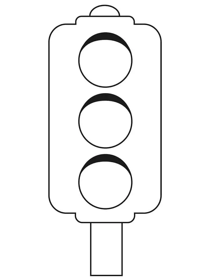 Traffic light malvorlagen