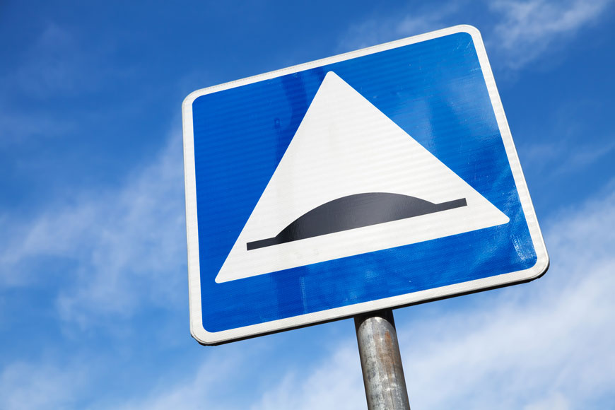 Speed bumps vs speed humps traffic management blog