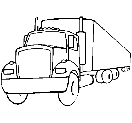 Colored page trailer painted by