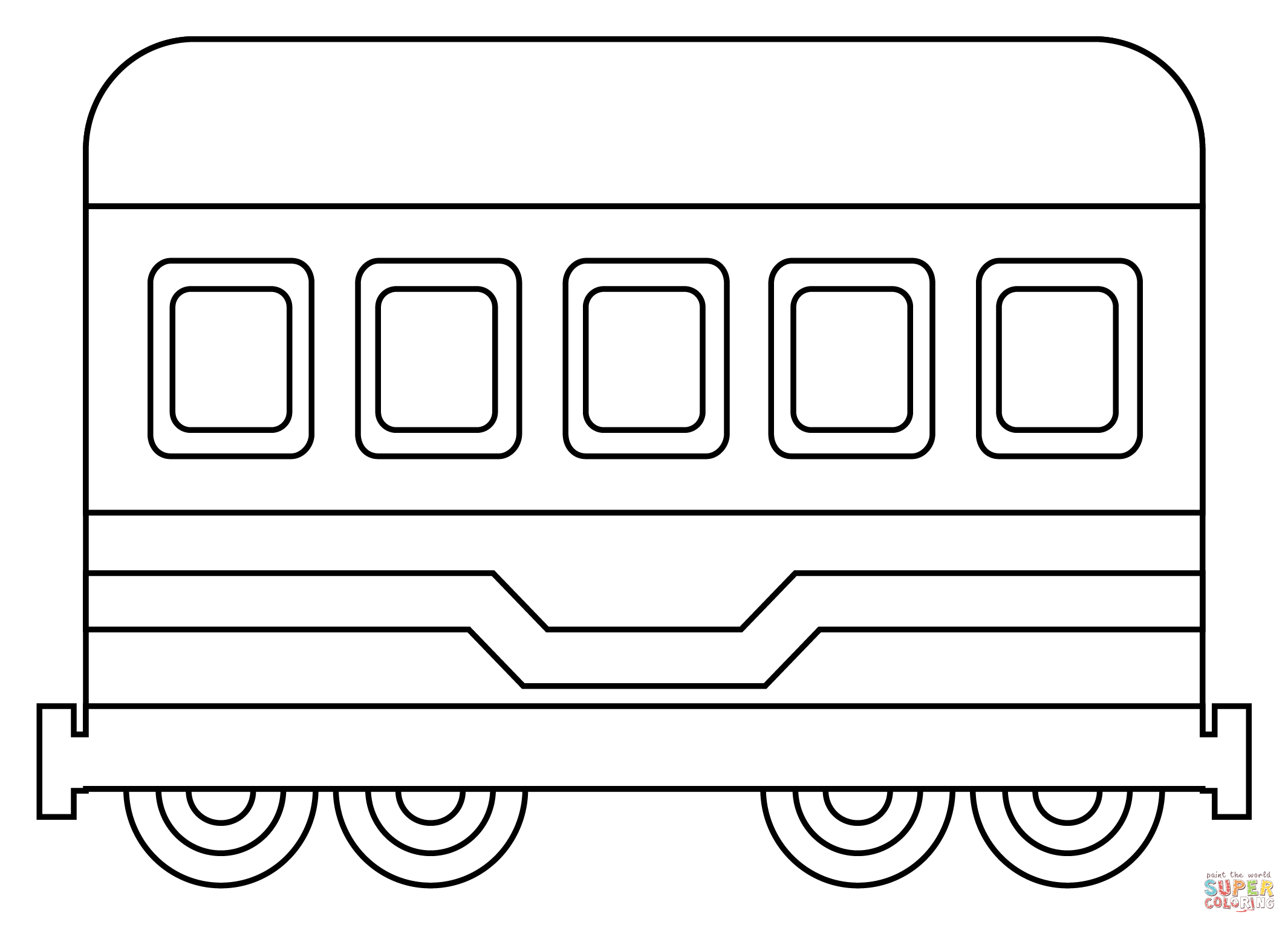 Railway car coloring page free printable coloring pages
