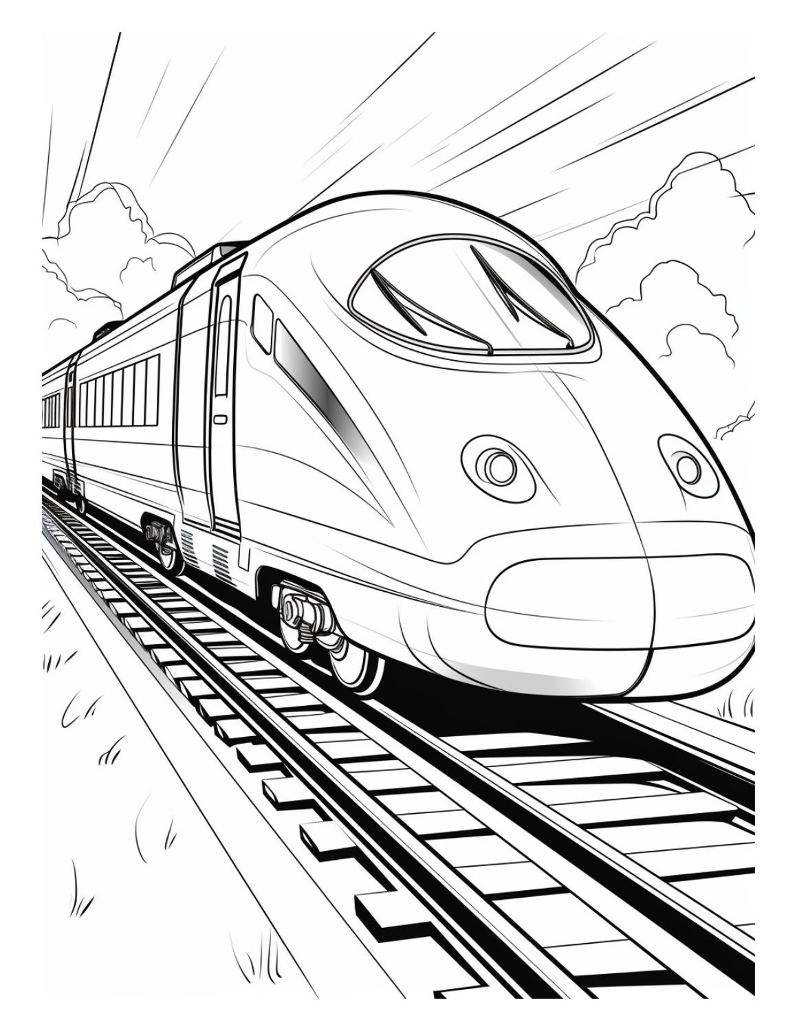 Free printable train coloring pages with pdf download skip to my lou