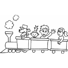 Top free printable train coloring pages online