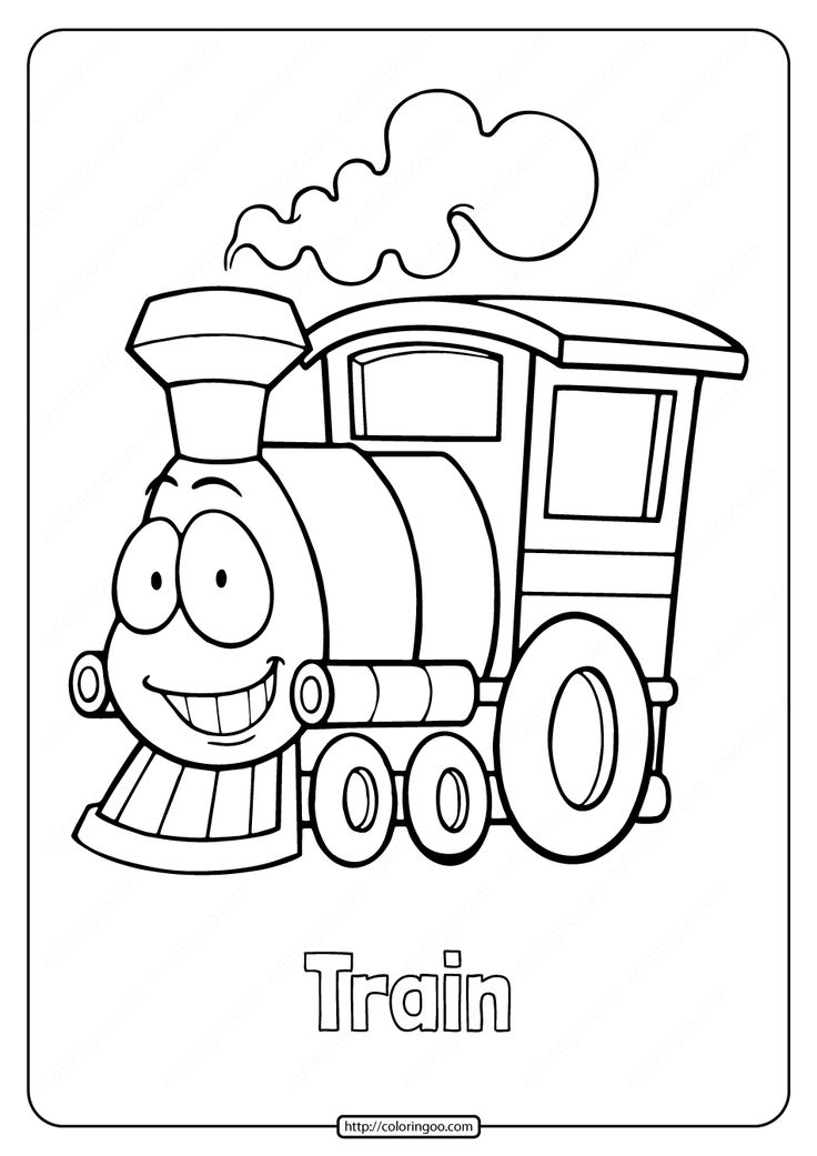 Cute train coloring pages for kids train coloring pages preschool coloring pages coloring book pages