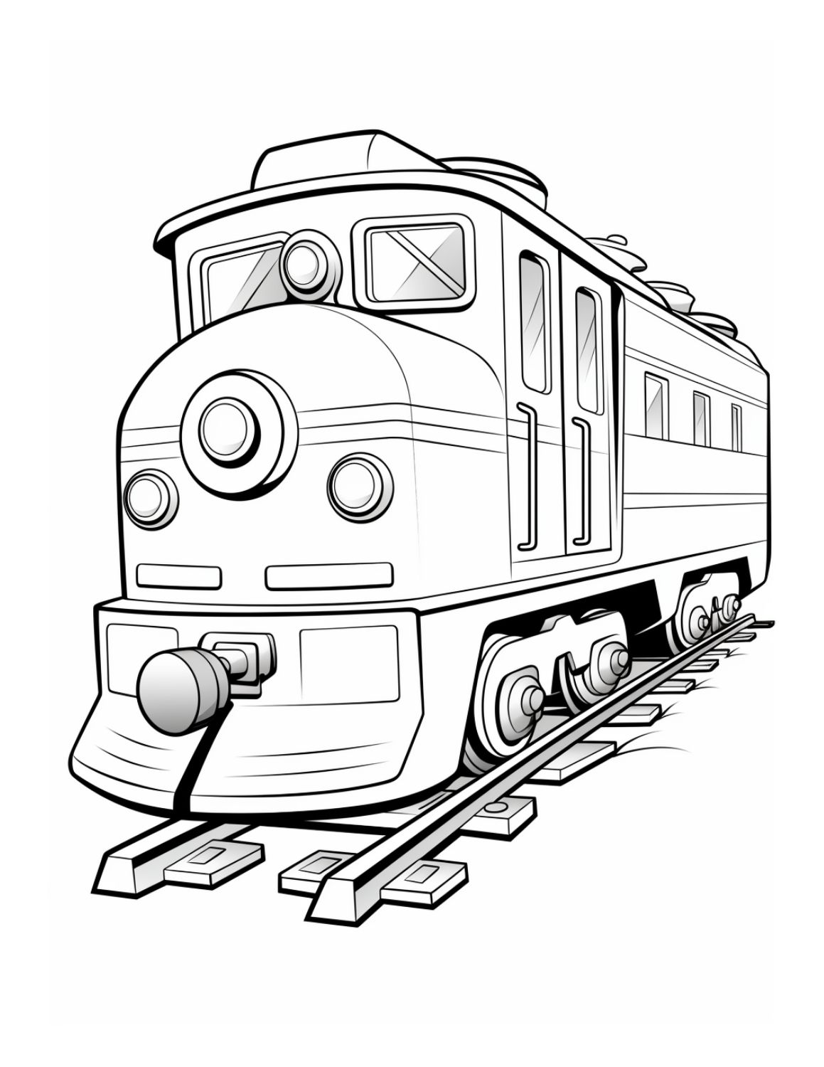 Free printable train coloring pages with pdf download skip to my lou