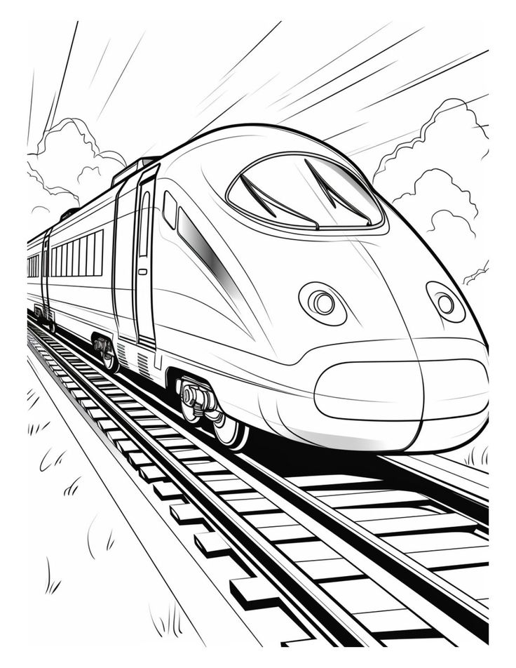 Free printable train coloring pages with pdf download skip to my lou train coloring pages coloring pages free printables