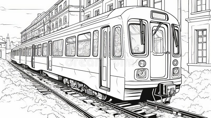 Train tracks drawing stock illustrations â train tracks drawing stock illustrations vectors clipart