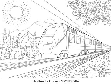 Thousand color railroad royalty
