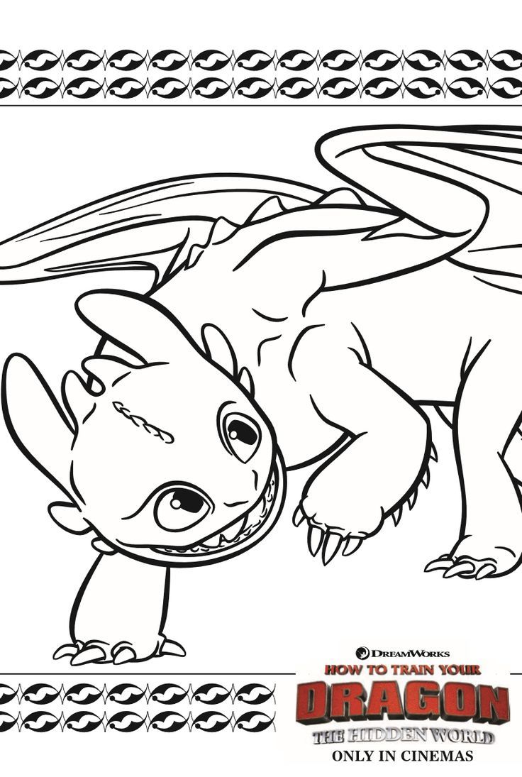 Toothless dragon coloring page from how to train your dragon dragon coloring page how train your dragon coloring pages