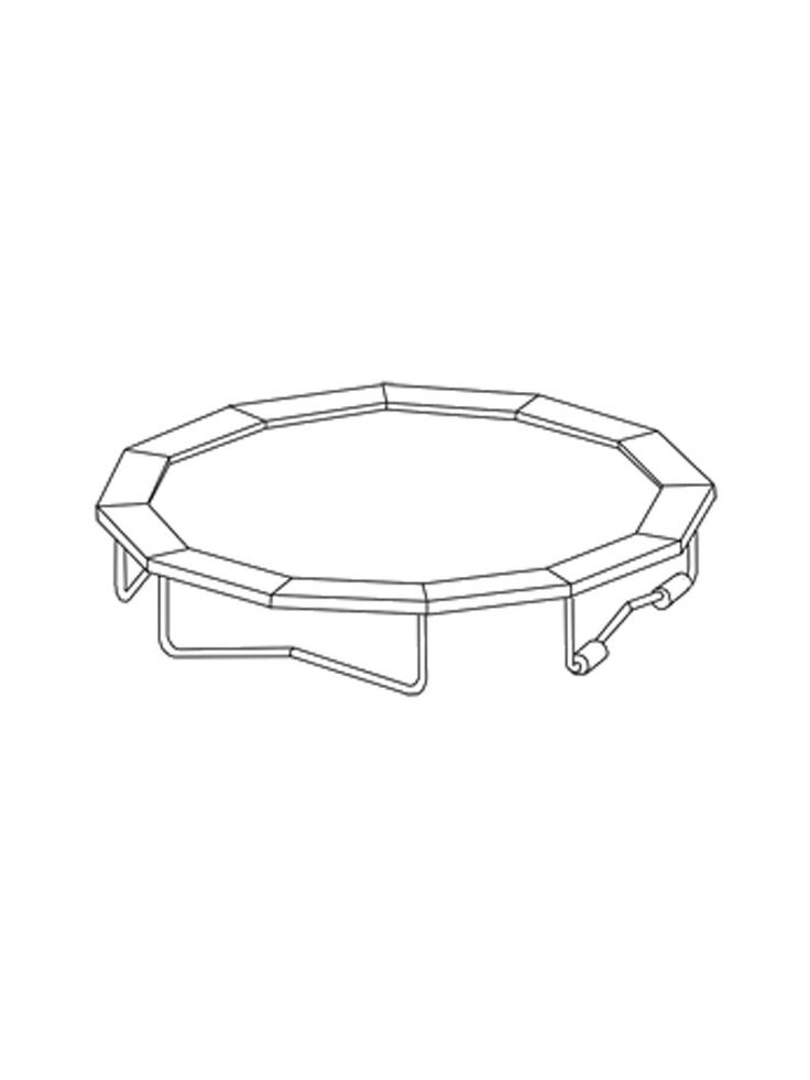 Printable trampolining coloring pages pdf for kids