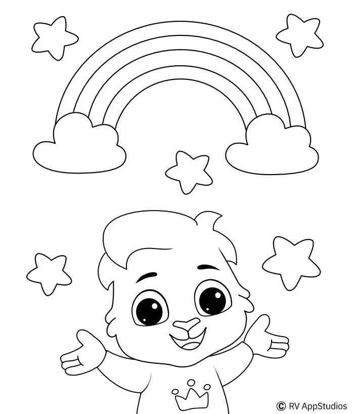 Free rainbow coloring pages for kids printable beautiful rainbow pictures coloring pages coloring pages nature coloring pages for kids