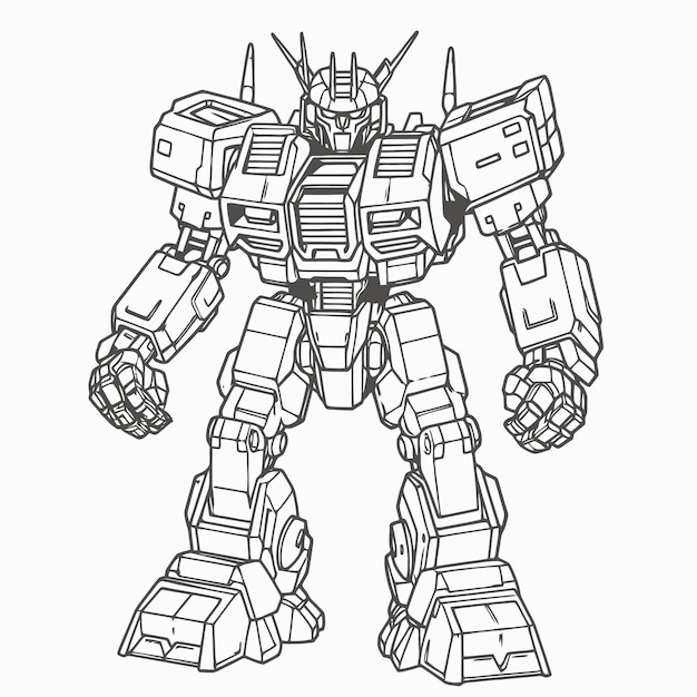 Transformer coloring pages images