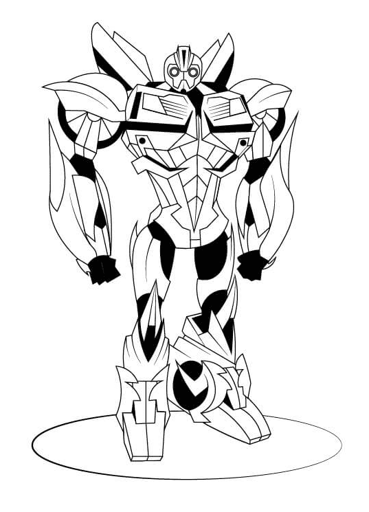 Bumblebee coloring pages printable for free download
