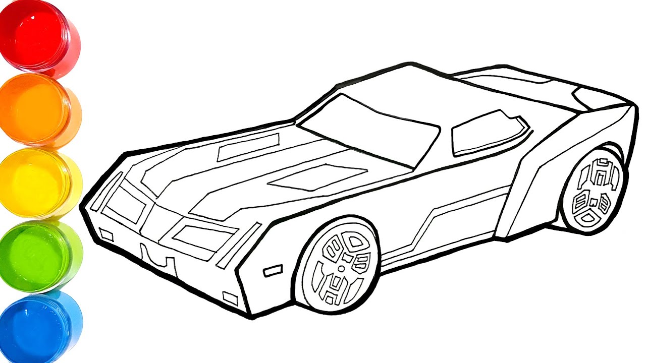 How to draw and color transformers bumblebee transformer coloring page