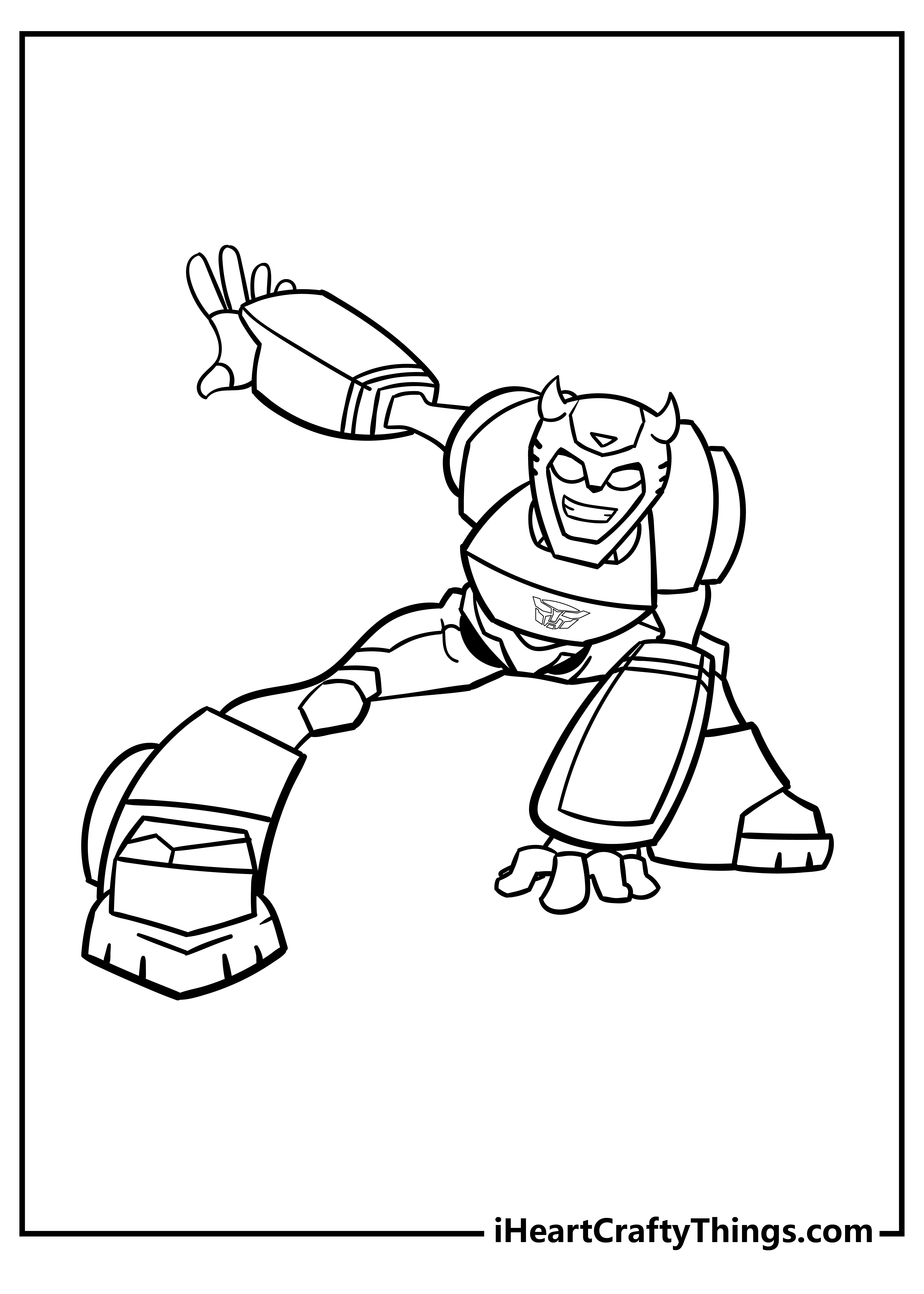 Bumblebee coloring pages free printables