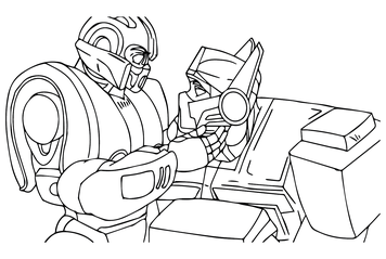 Bumblebee coloring pages