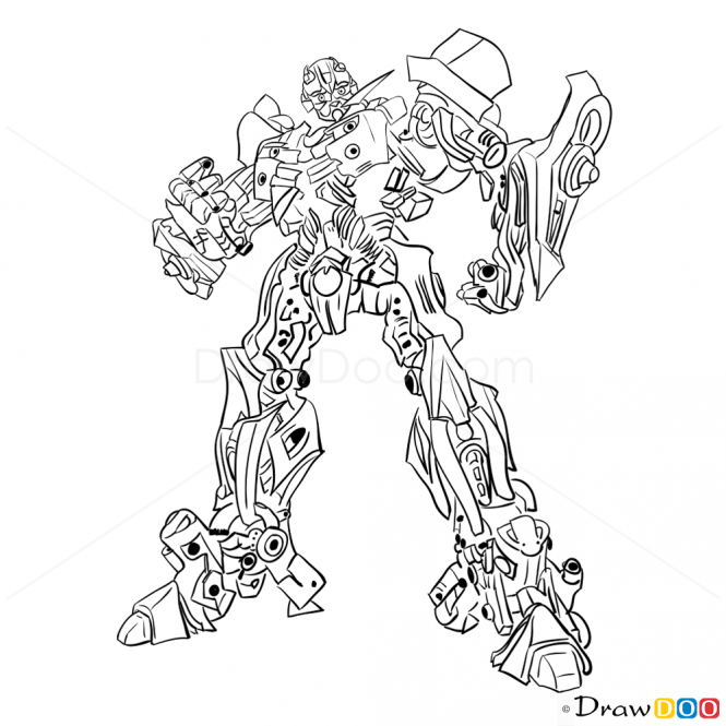 Bumblebee drawing rtransformers