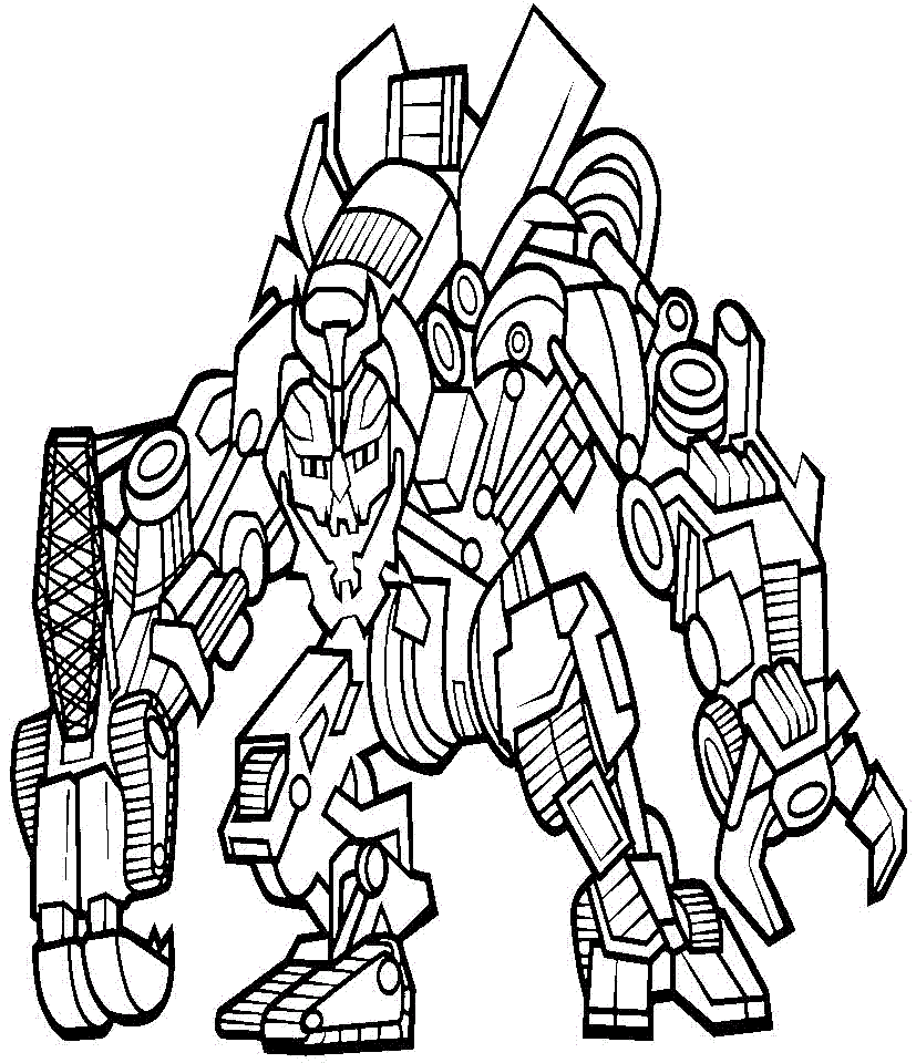Transformers coloring pages printable for free download