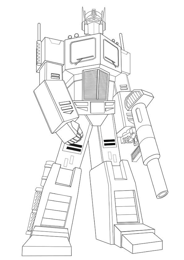 Transformers coloring pages printable for free download