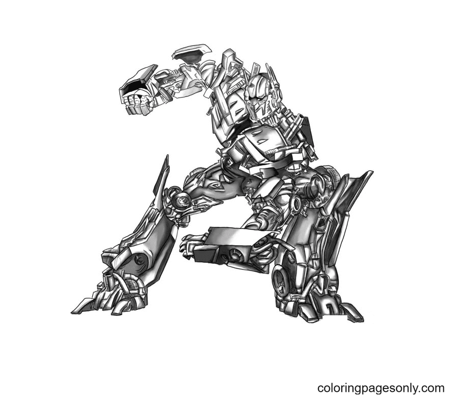 Transformers coloring pages printable for free download