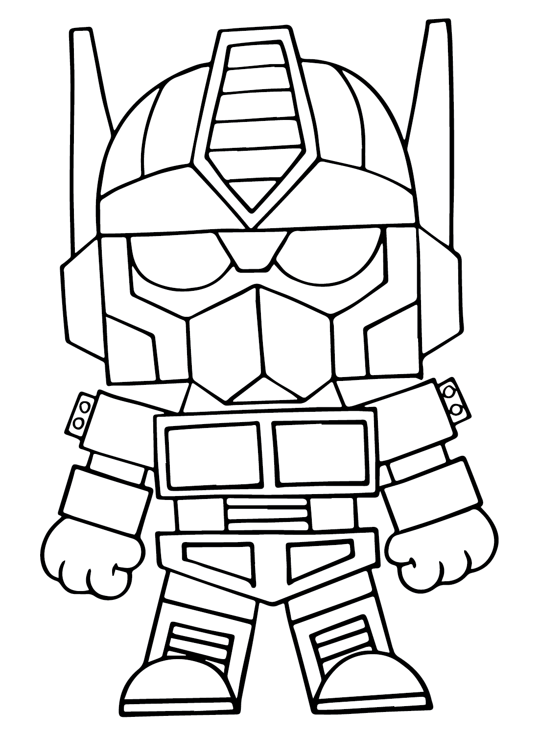 Transformers coloring pages
