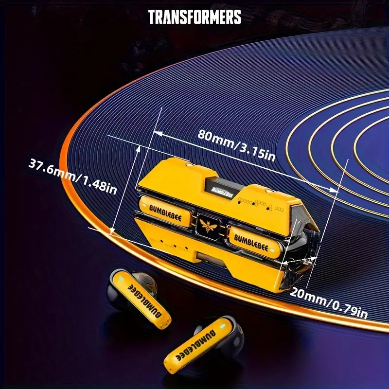 Transformers earpods tf t tws wireless hifi stereo sound
