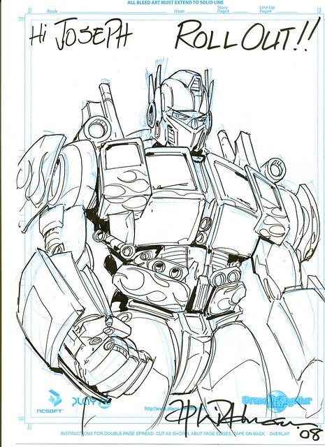 Optimus prime by andrew wildman optimus prime transformerâ