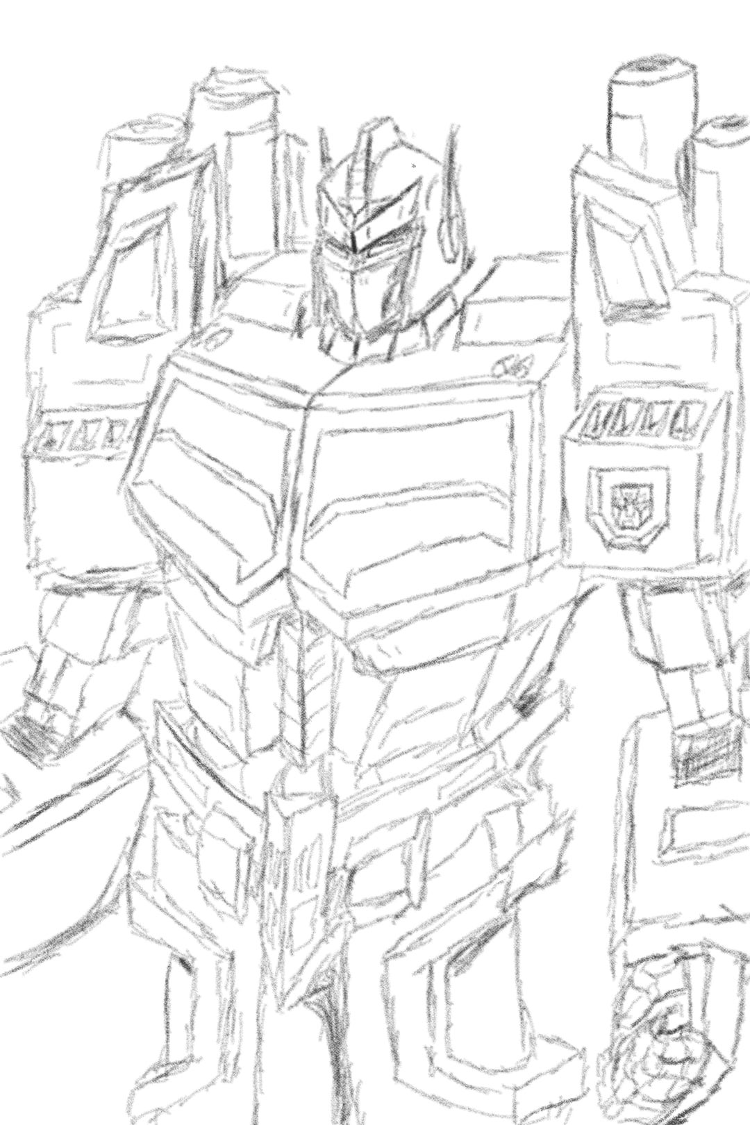Optimus prime by me rtransformers