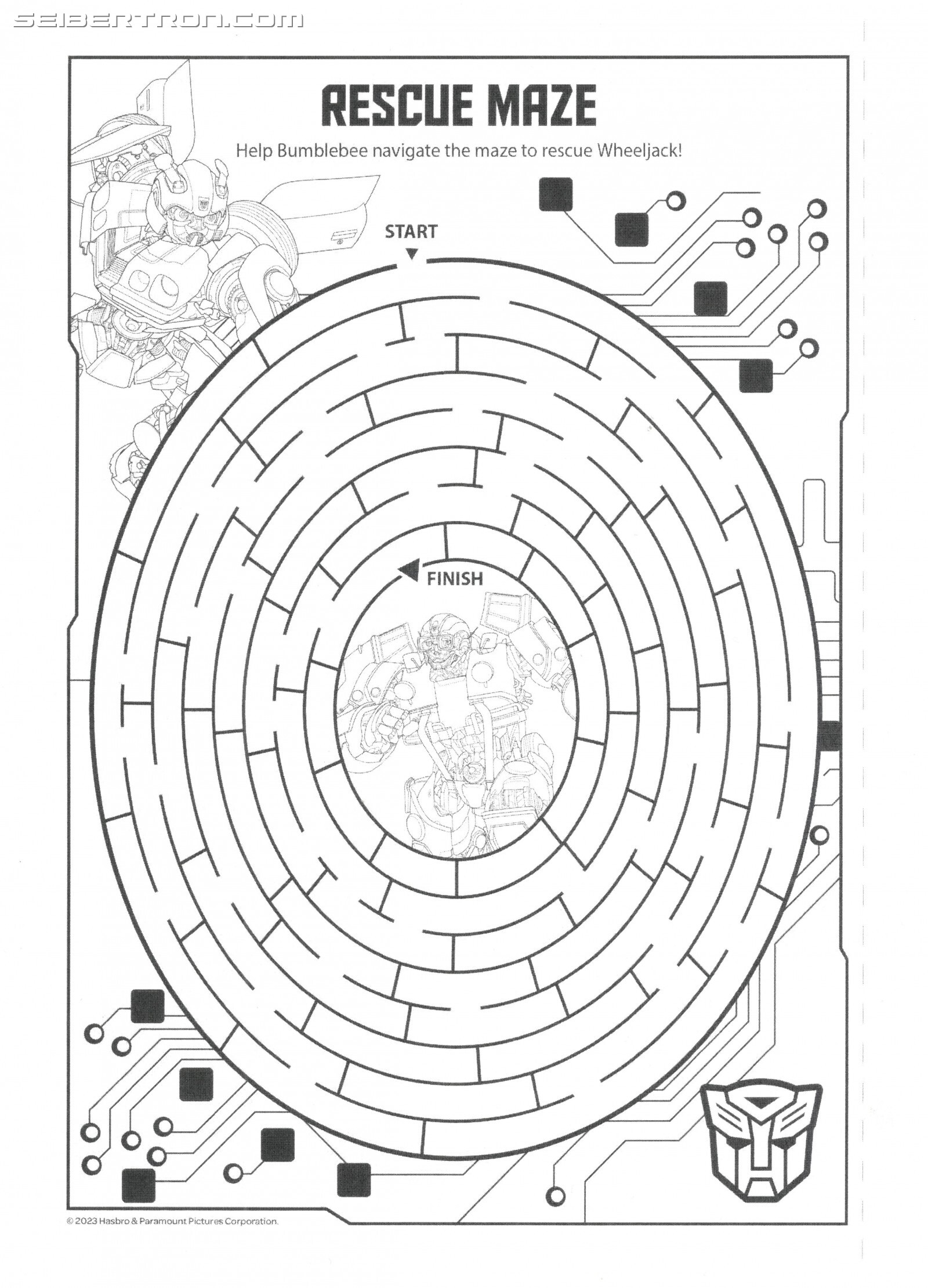 Official colouring and activity pages for transformers rise of the beasts free for you to print