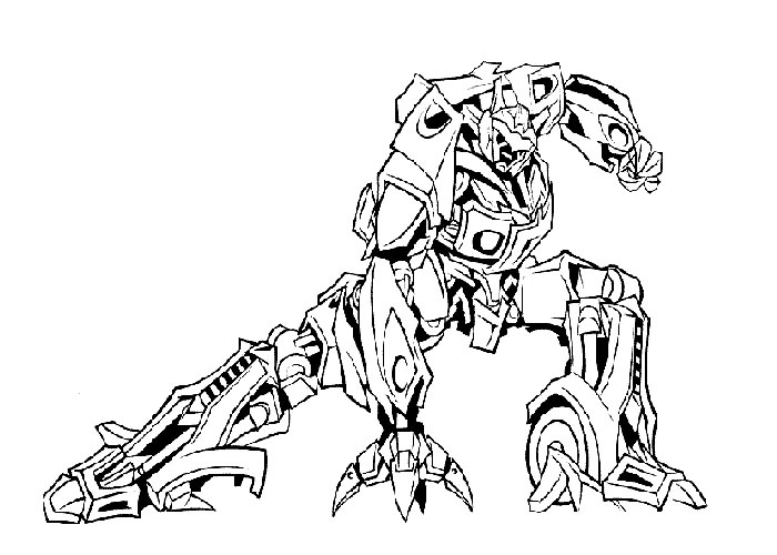 Transformers coloring pages