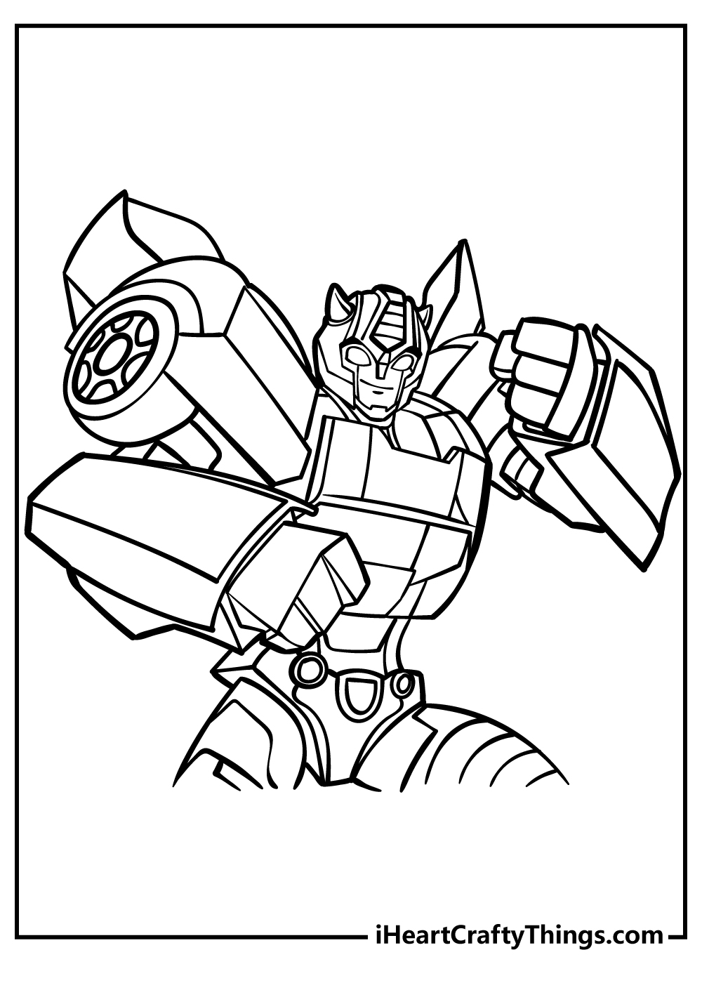 Transformers coloring pages free printables