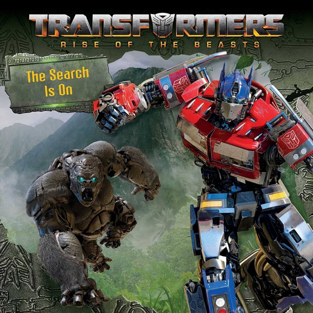 The search is on transformers rise of the beasts michaels patty guidi guido books