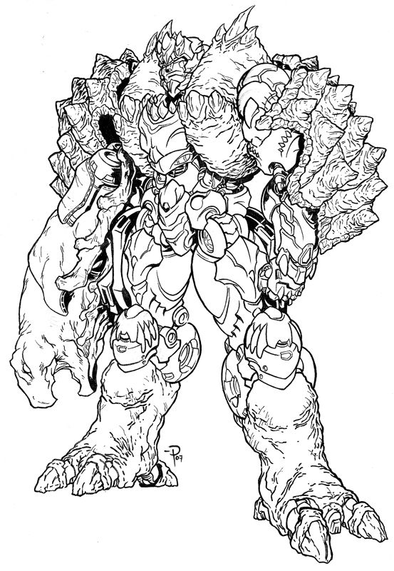 Futuristic beast wars