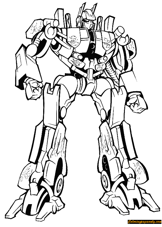 Transformers coloring pages printable for free download