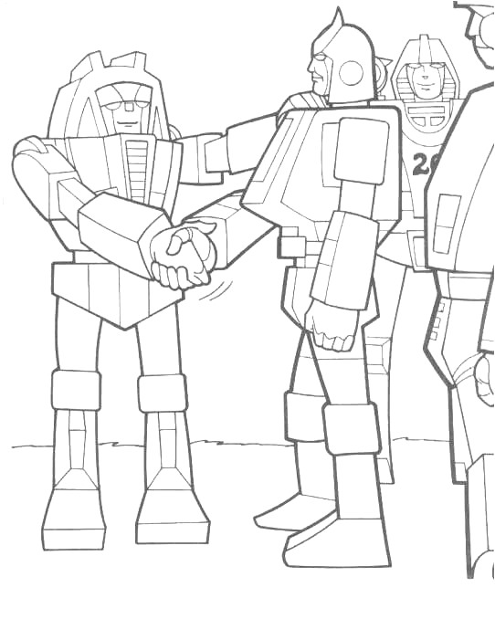 Best transformers coloring pages for kids