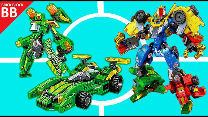 Speed build road caesar part âï how to make a robot sembo block lego transformers biner