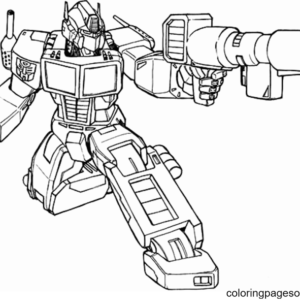 Transformers coloring pages printable for free download