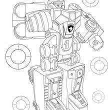 Transformer coloring pages