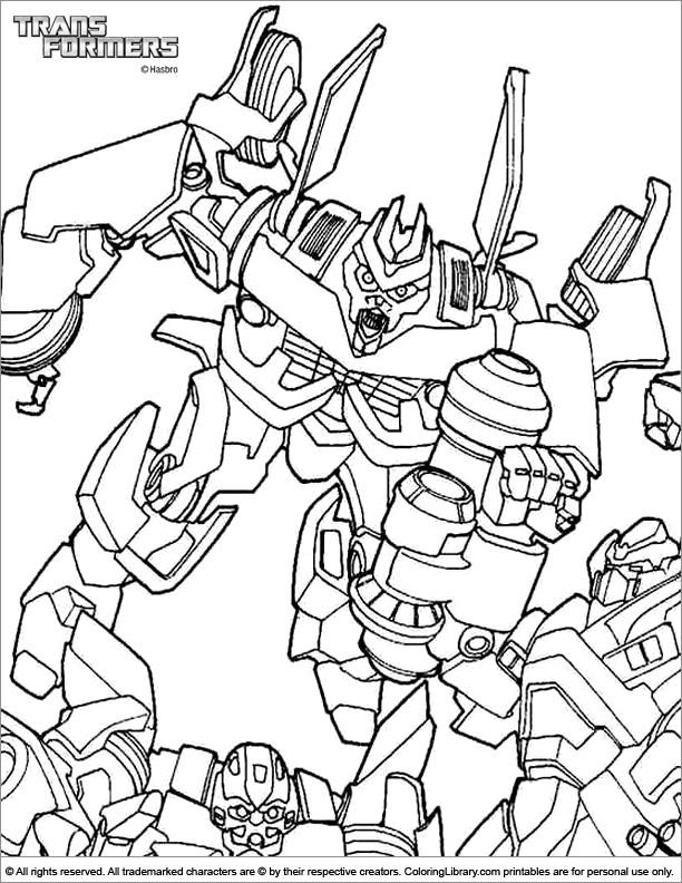 Coloring sheet for kids