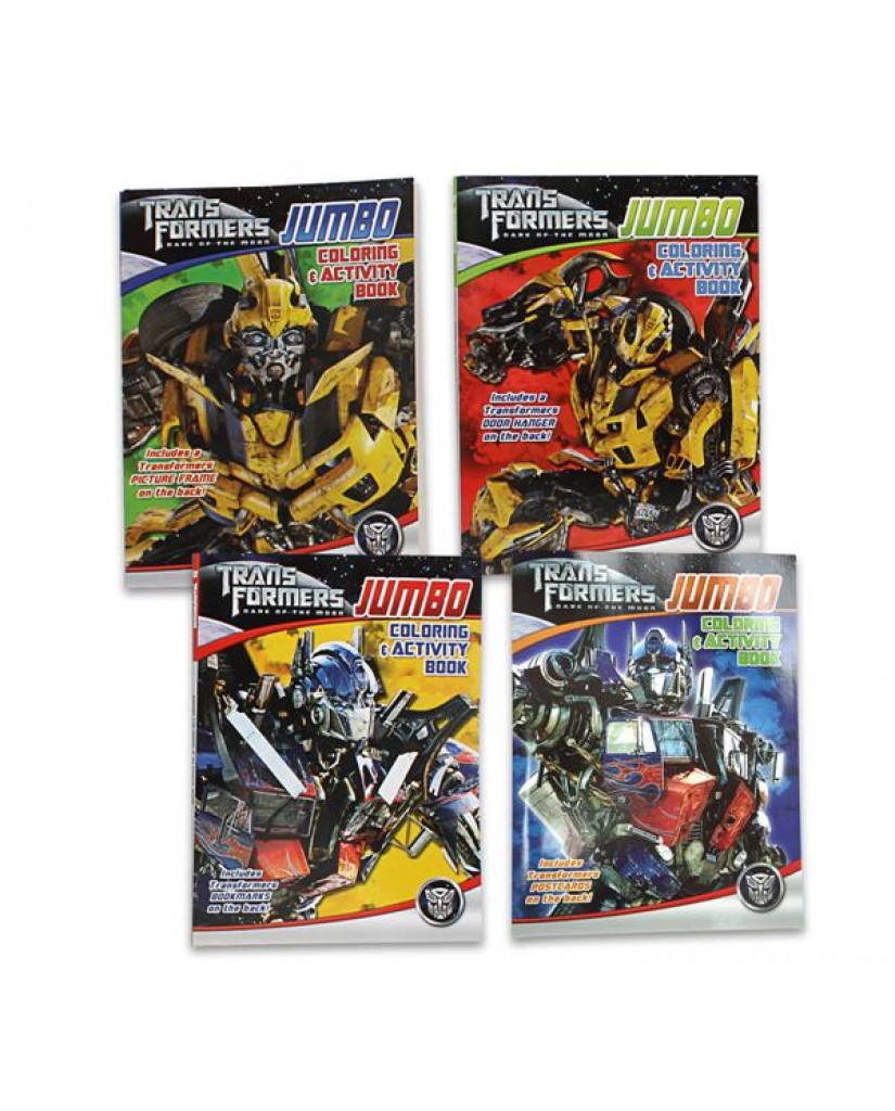 Transformers coloring book