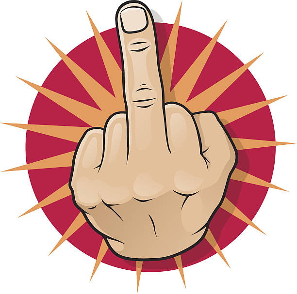 Middle finger stock photos pictures royalty