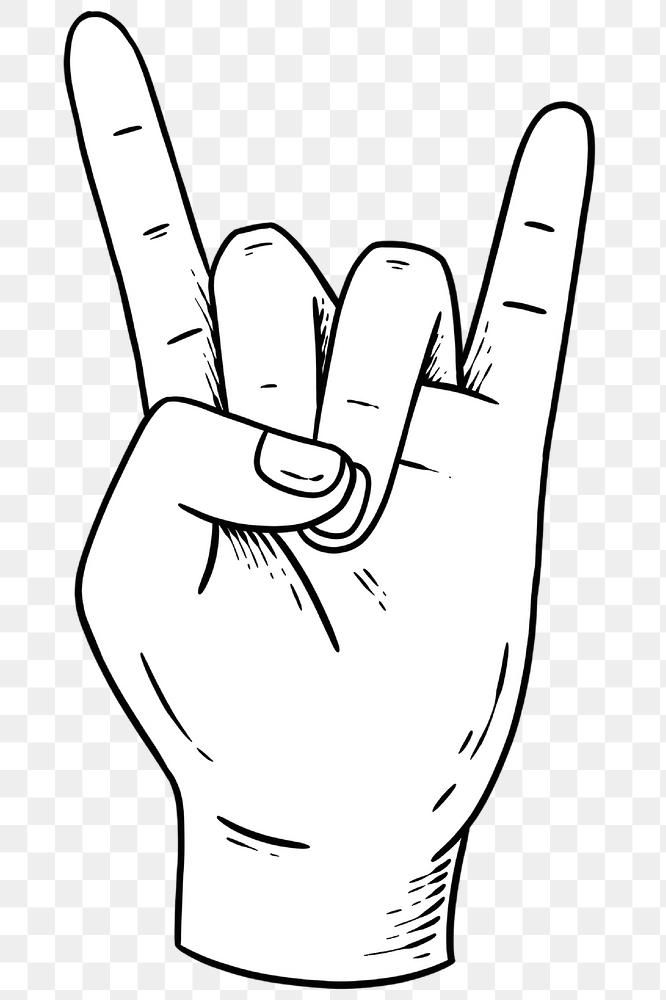 Download free png of i love you hand sign drawing design element by noon about sign language love emoji â i love you signs rock hand sign rock and roll tattoo