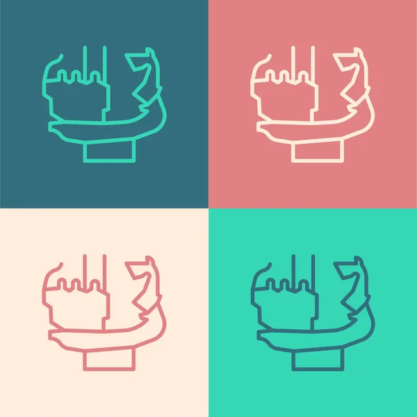 Middle finger color vector images